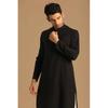 Повседневная черная курточка Manyavar для мужчин (L)