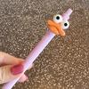 Large Mouth Ballpoint Pens Cartoon Gel Pen Cute Students Stationery Pen Fun Writing Tools for School Office And Gift Giving