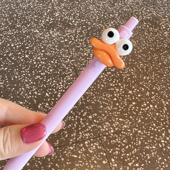 Large Mouth Ballpoint Pens Cartoon Gel Pen Cute Students Stationery Pen Fun Writing Tools for School Office And Gift Giving