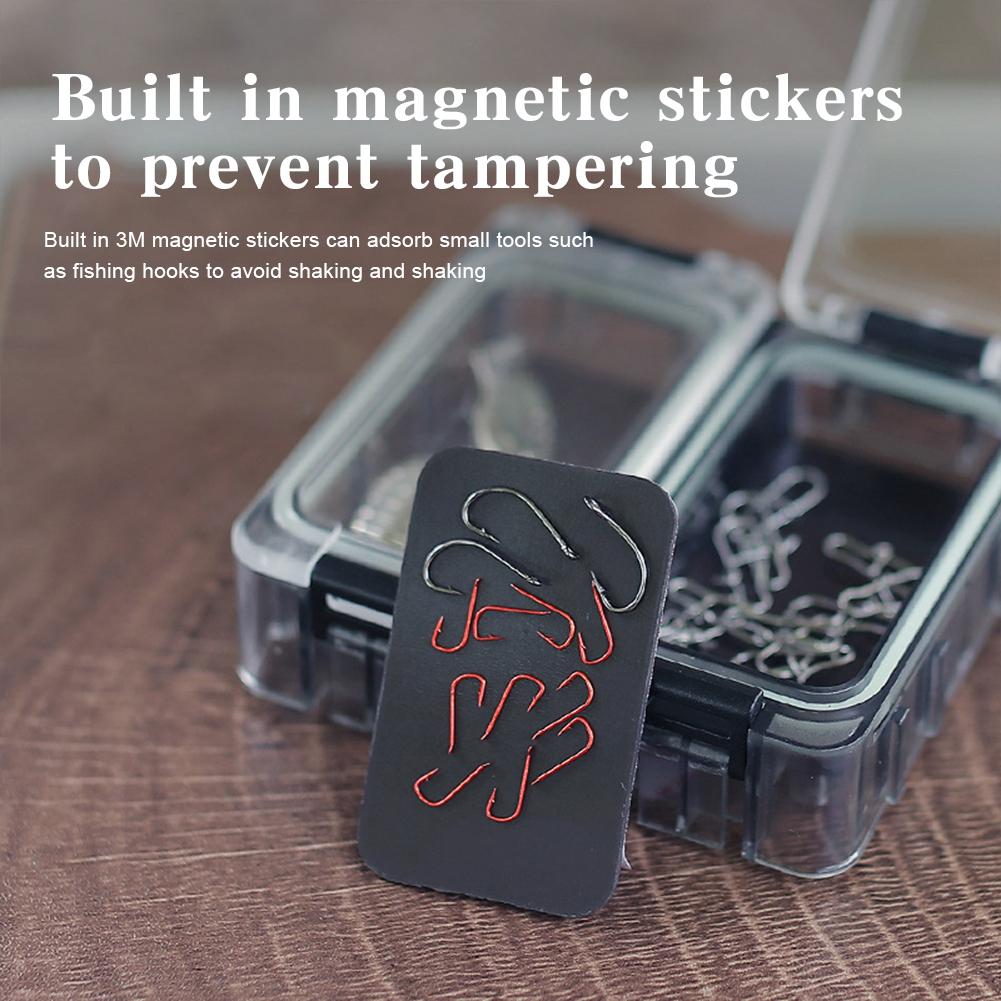 Расширяемый ящик для рыболовных снастей Ящик для рыболовных инструментов с магнитной функцией Ящик для рыболовной фурнитуры Светящиеся рыболовные аксессуары