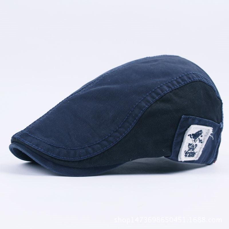 Хлопковая кепка с козырьком для мужчин и женщин, берет для колледжа, шляпа Wind Forward, популярная шляпа для внешней торговли, шляпа для людей среднего и пожилого возраста