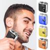 Mini Electric Shaver Double Rings LED Display USB Rechargeable Waterproof Wet Dry Portable Travel Shaving Razor Men Beard Trimmer Hair Remover Tool