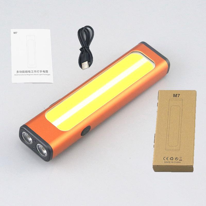Светодиодный брелок-фонарик USB-C Перезаряжаемый Портативный Мини-фонарик Карманный фонарь Широкий рабочий свет