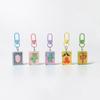 Chinese Style Mahjong Funny Keychain Pendant Resin Cute Backpack Decoration Accessories Trinket Creative Car Key Ring Gifts