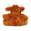 Mumbles Zippie Highland Cow Plush Toy