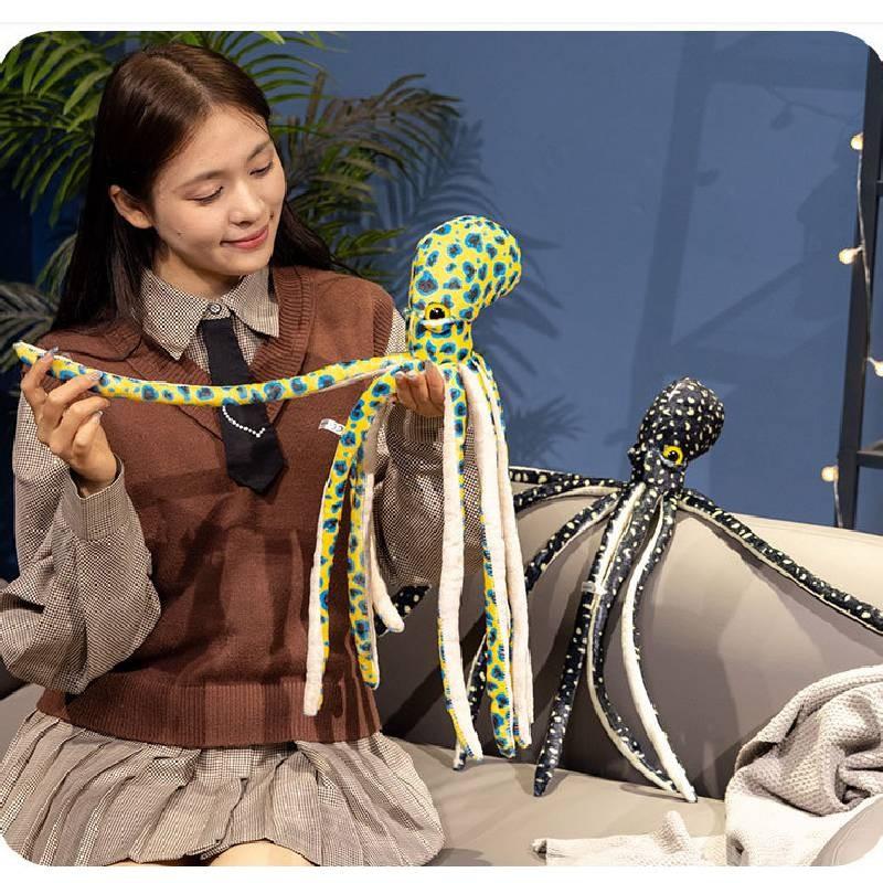 Octopus Plush Toy Cute Ocean Animal Doll Kids Birthday Gift Home Decoration