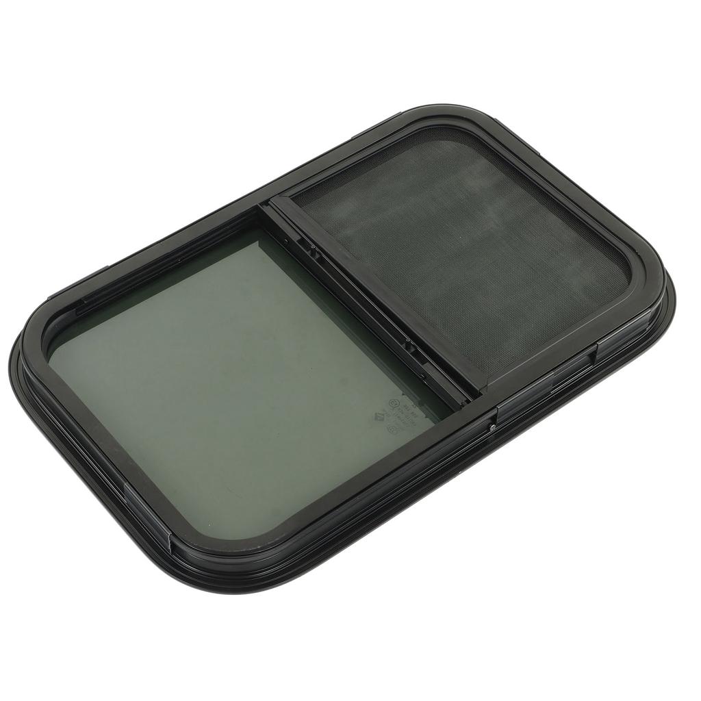 RV Window 590x390mm Tinted Tempering Glass Vertical Horizontal Sliding for Campers Trailers Construc