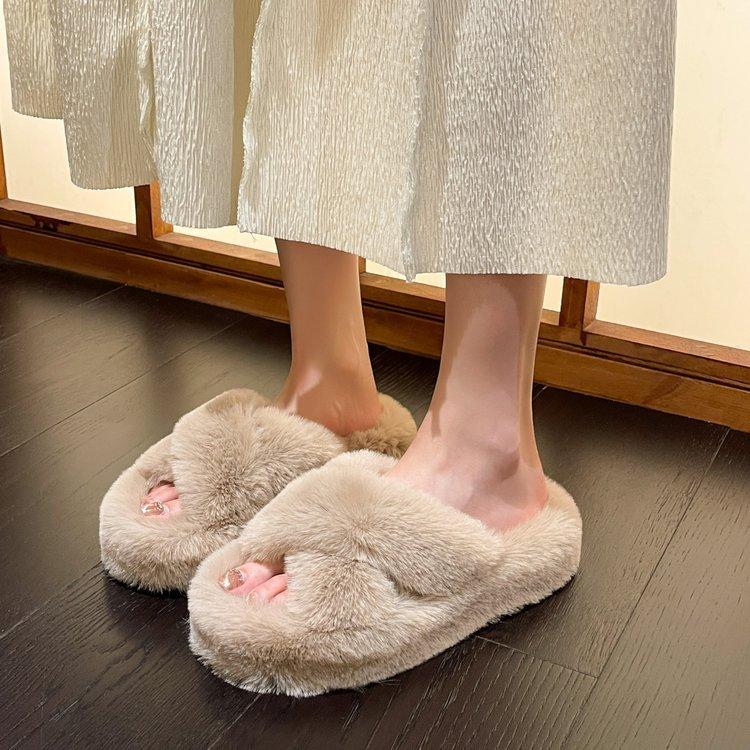 Домашние тапочки на толстой подошве для женщин, которые можно носить на улице, весна и осень 2024 года, новые маленькие тапочки с нескользящей подошвой из хлопка с утолщенной подошвой