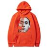 Canserbero Men's Fashion Rapper Print Hoodie & Women's Casual Harajuku Street Style Sporty Hooded Pullover