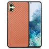 For Samsung Galaxy A06 4G Case Carbon Fiber Texture PU+PC+TPU Phone Cover