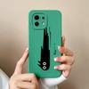 For Xiaomi Mi 11 Lite/Mi 11 Pro Phone Case Full Protection Cute Back Cover For Mi11 Lite Mi 11Pro Soft Liquid Silicone Bumpers