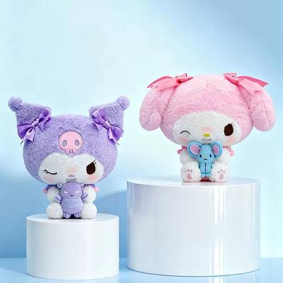 Sanrio Обнимающиеся Друзья: Милые фигурки Киннаморолла и Хелло Китти - Очаровательные куклы-компаньоны