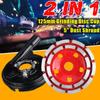 125MM Diamond Grinding Wheel Disc Bowl Shape Grinding Cup 5""Angle Grinder Grinding Dust Shroud Concrete Granite Stone