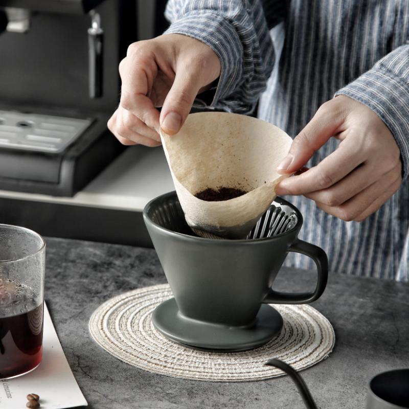 Креативная керамическая капельница, фарфоровая капельница, кофеварка для домашнего кафе, ресторана, чашка с фильтром для кофе