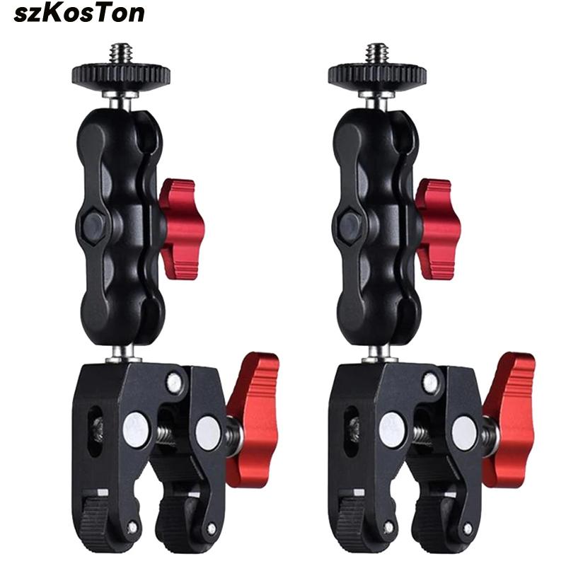 Алюминиевый сплав Magic Arm Универсальная регулировка 1/4 Интерфейс Заполняющий свет Кронштейн Live Photo Strange Hand Аксессуары для фотосъемки