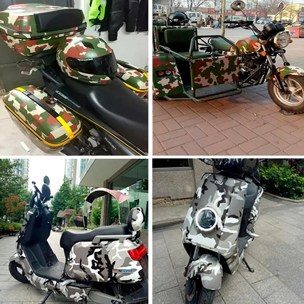 50*200 см Автомобильная камуфляжная наклейка Камуфляж Армейский Военно-зеленый Виниловая пленка для обтяжки Без пузырей Декоративная наклейка на кузов Автомобильные аксессуары