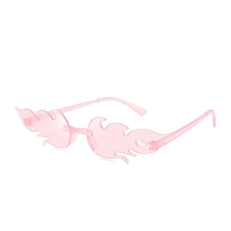 Солнцезащитные очки в форме пламени