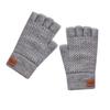 For Female Outdoors Half-finger Gloves Fingerless Mittens Warm Hand Accessories Knitted Gloves
