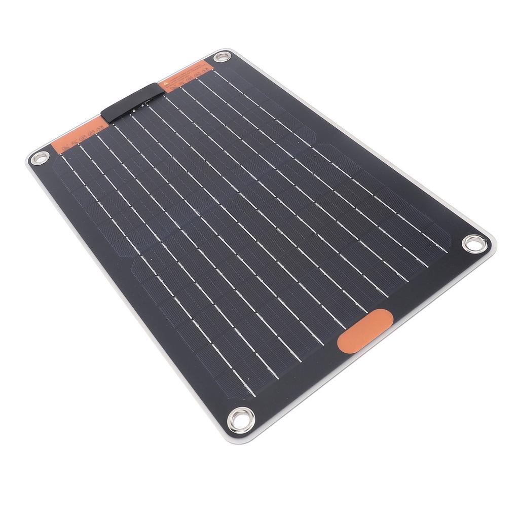 Solar Panel 15W 5V 2A Dual Type C Output Monocrystalline Silicon Portable Solar Panel Charger for