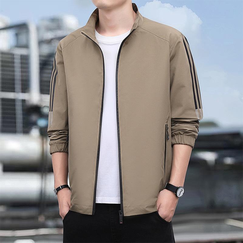 Пальто мужское весенне-осенне-зимняя куртка мужская модная брендовая повседневная мужская одежда красивая повседневная стойка воротник