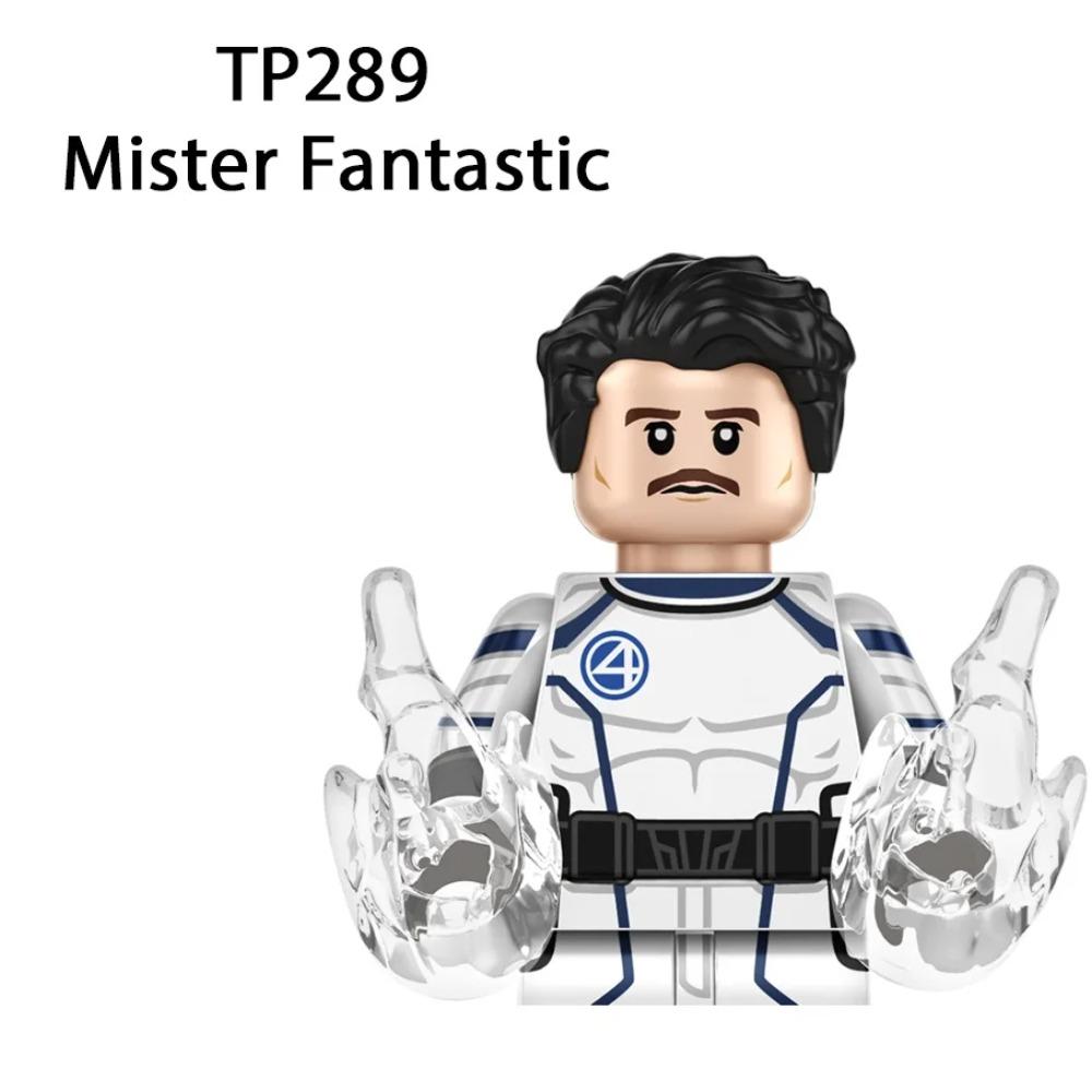 G0151 Новый набор Фантастической Четверки Конструктор Человек-Факел Мистер Фантастик Галактус Мини Экшн Фигурки Игрушки