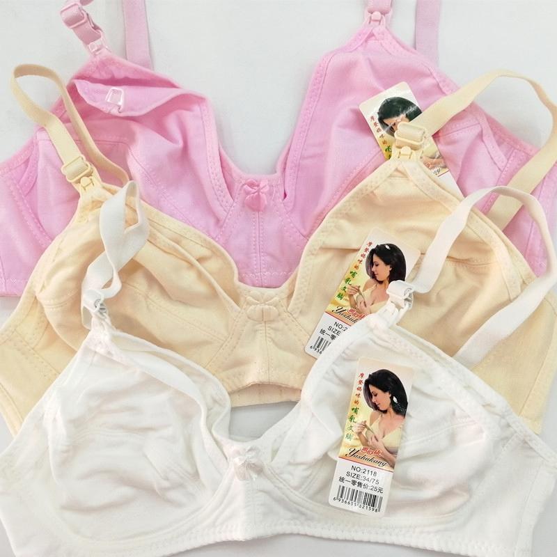 Женский бюстгальтер для кормления грудью из хлопка для беременных Бюстгальтер для кормления