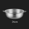 2 Styles Stainless Steel Multi-Purpose Rice Sieve with Handles Vegetables Fruits Washing Drainer Colander Home Kitchen Supplies