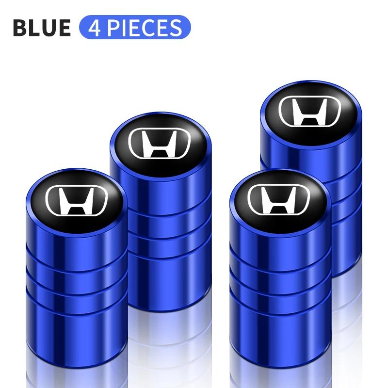 Для Honda Алюминиевый сплав Колпачки для клапанов шин автомобильных дисков Для Honda Civic Fit Jazz Accord Pilot Passport Stepwgn CRV BRV HRV Acc