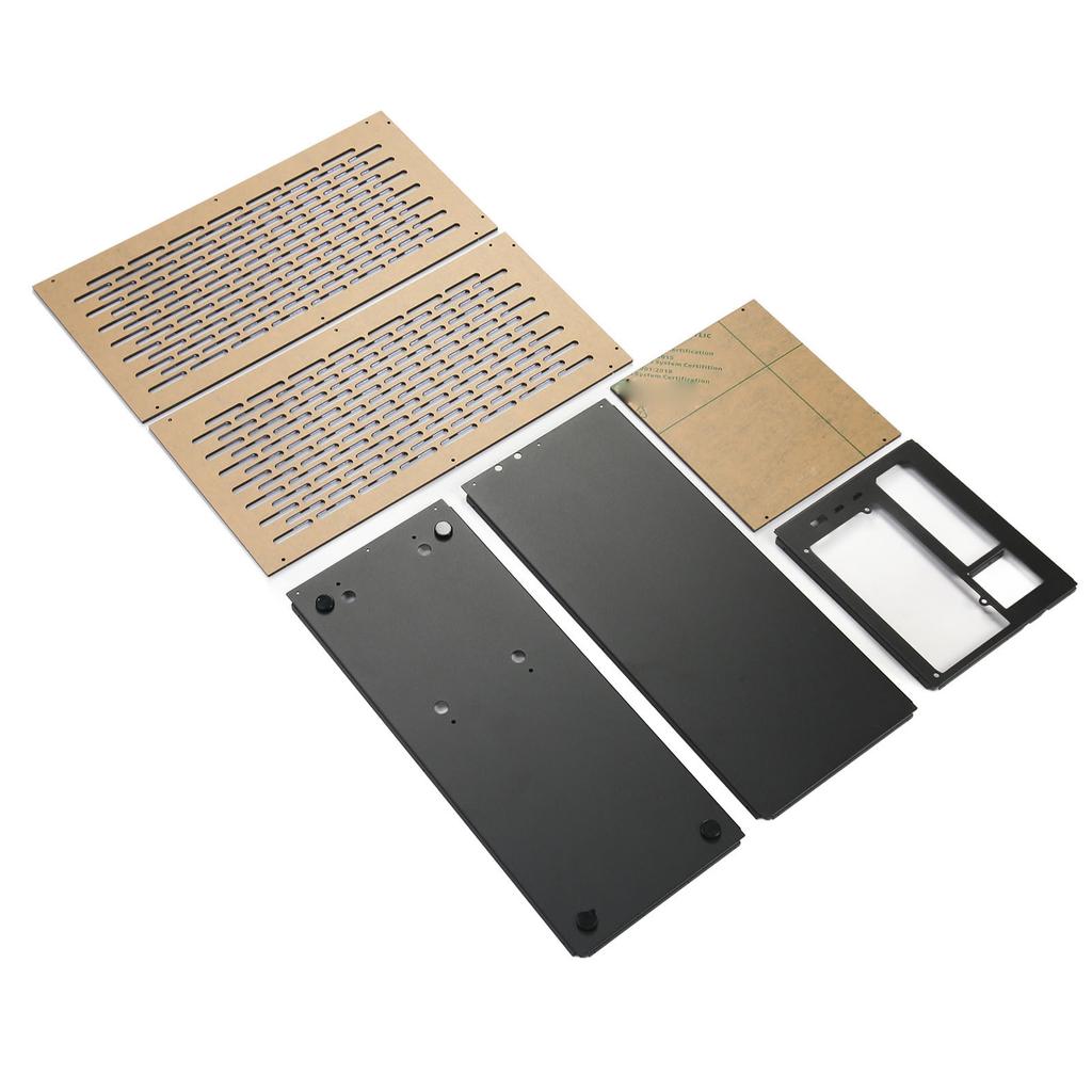 ATX Case 20V 3A 60W PD Charge Daisy Chain Interface Support Steel Acrylic ITX Chassis for Graphics Card Within 13.4in