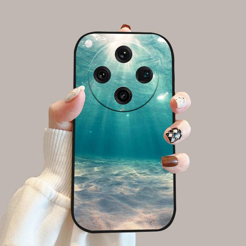 Стильный чехол для телефона Oppo Find X8 Pro Coque PKC110 Силиконовый ТПУ Мягкая крышка для телефона Oppo FindX8 5G Ударопрочный бампер Fundas