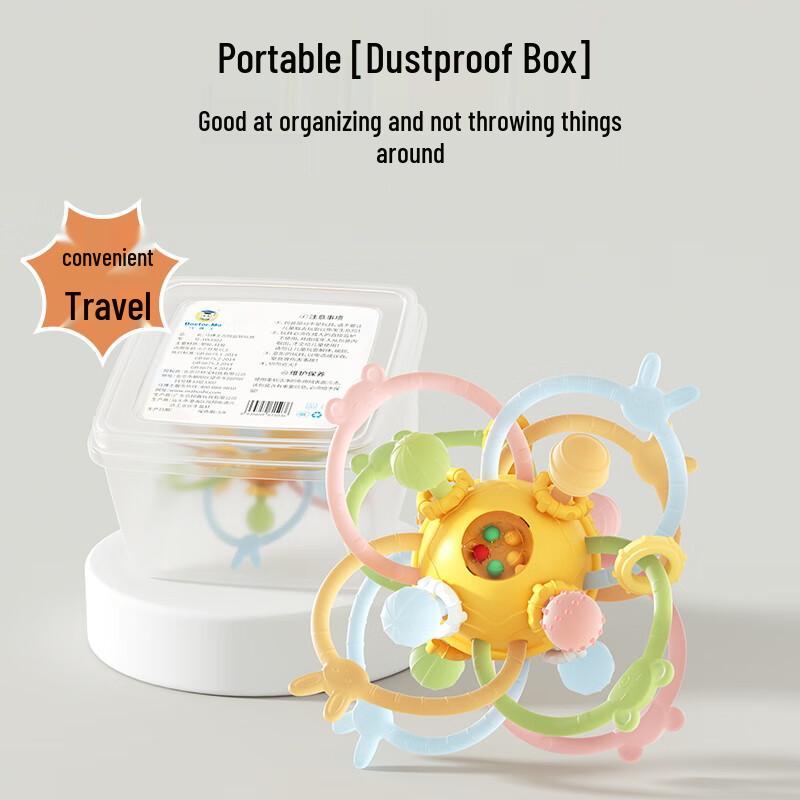 Доктор. Массажный мячик для прорезывания зубов для младенцев 'Ma Manhattan Grasp Ball'