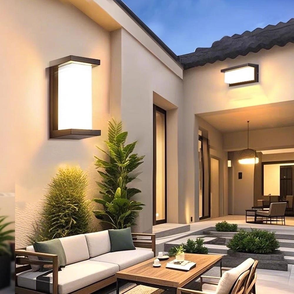 Waterproof LED Outdoor Wall Light Modern Wall Lamp New Porch Light Outdoor Lighting