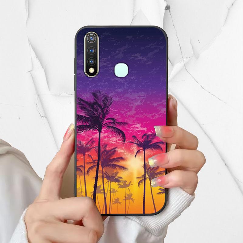 Чехол Для Vivo Y19 Y 19 Чехол Силиконовый Мягкий ТПУ Чехол Для Телефона Для Vivo Y19 1915 VIVOY19 Funda Capa Модный Ударопрочный Корпус Coque