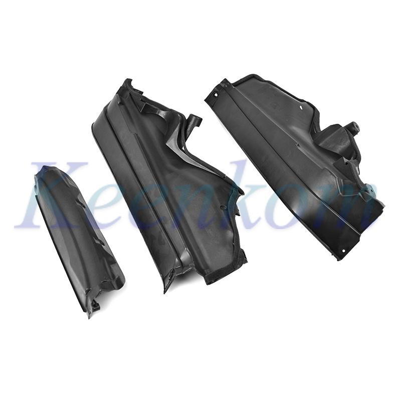 For BMW X5 X6 E70 E71 E72 3Pcs/Set Car Engine Upper Compartment Partition Bulkhead Panel Kit 51717169419 51717169420 51717169421