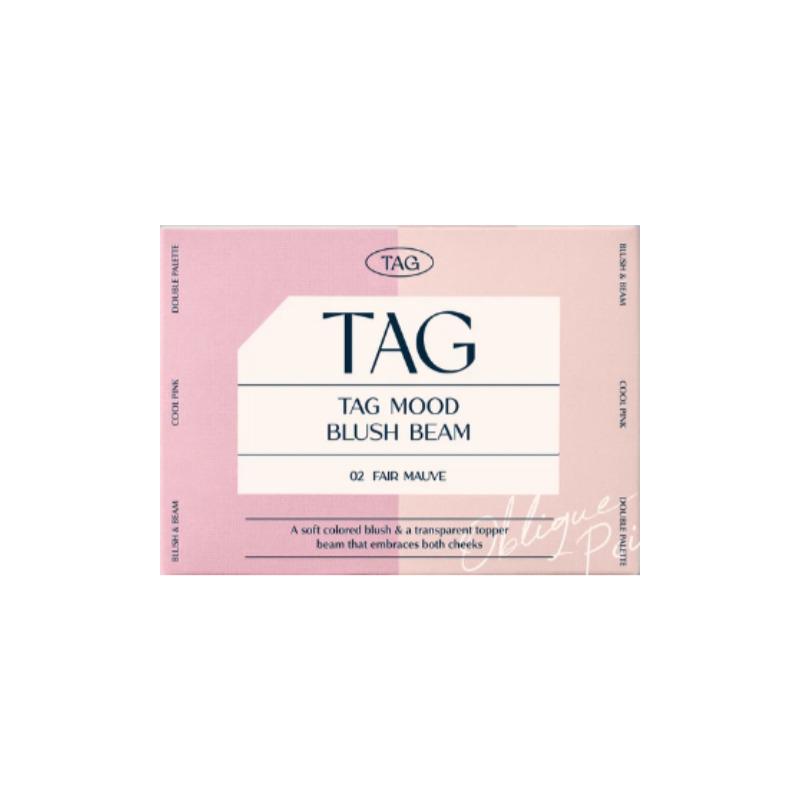 TAG Mood Blush Beam No. 2 Fair Mauve Soft Mauve Blush & Natural Cheek Color 9g