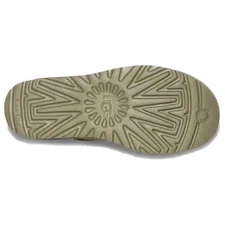 UGG Классические ультра мини-ботинки на платформе Shaded Clover женские кроссовки зеленые 1135092-SDC