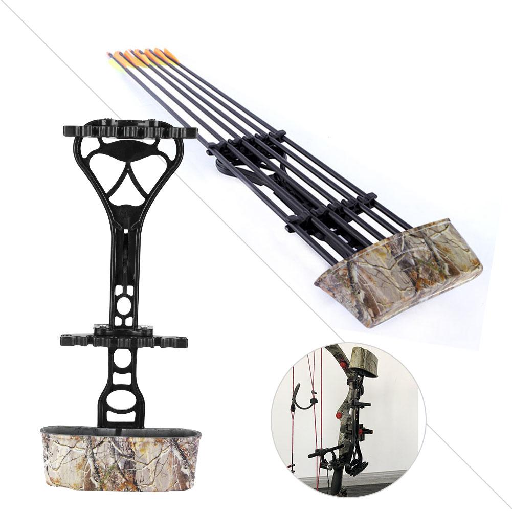 Archery Arrow Quiver Black Accessory Universal for Compound Bow Hunting Shooting