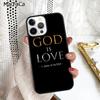 Библия Иисус Христос Христианские Цитаты Чехол для Телефона Для iPhone 17 Air 16 16e 15 plus 11 12 13 14 pro max coque