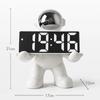 Nordic Astronaut Desk Clocks Ceramic Table Clocks Creative Unique Electronic Luxury Table Clock Modern Home Decorations and Table Accessories