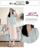 2026 Elegant Fashion Puff Sleeve Top & Tummy Support Skirt Set