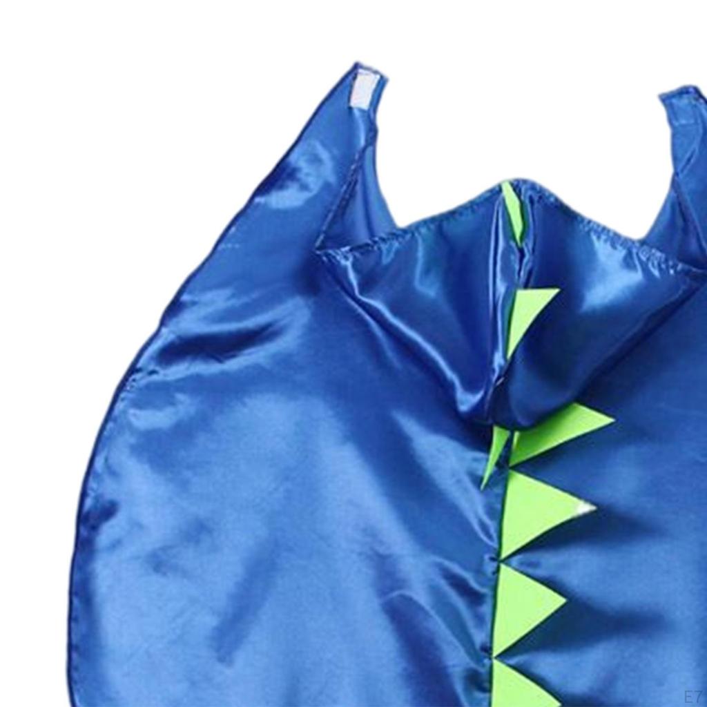 Dragon Costume Cartoon Cloak Fantasy Clothing with Hat Cosplay Toy Dinosaur for