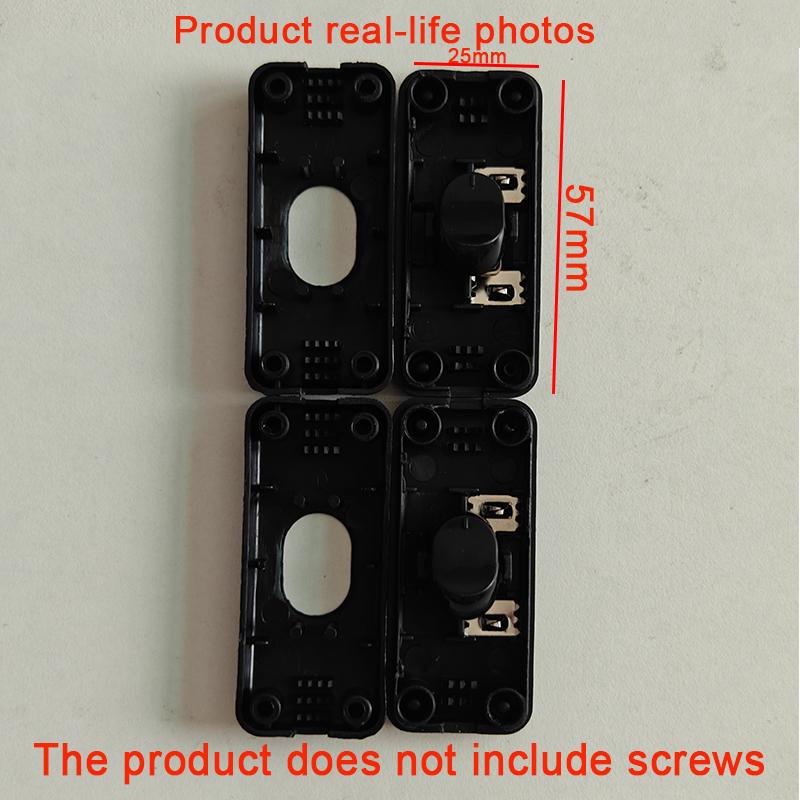 Light Switch AC 250V ON/OFF Table Desk Lamp Cord Toggle Rocker Switches Control For LED Lights Wiring Electric Switch