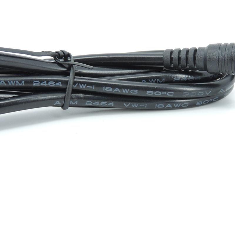 Удлинительный кабель постоянного тока с гнездом на штекер 0,5/1,5 м/2 м/3/5 м/10 м 2,1 мм x 5,5 мм для кабеля адаптера питания 12 В для камеры видеонаблюдения