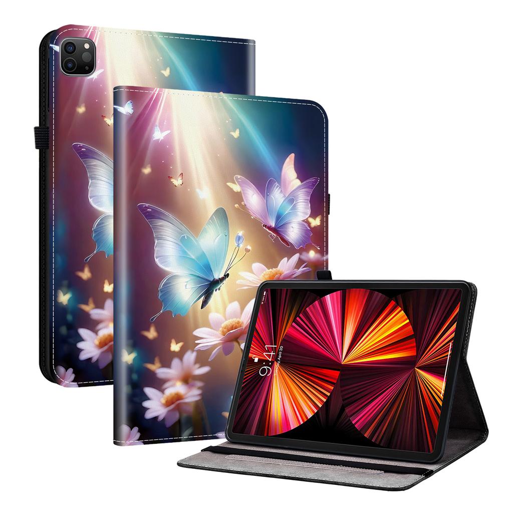 Чехол для планшета из искусственной кожи для Apple iPad Air (2020)-11 стилей! Прочный, с 2 слотами для подставки, держателем для карандашей и слотами для карт, гибкая задняя крышка из ТПУ