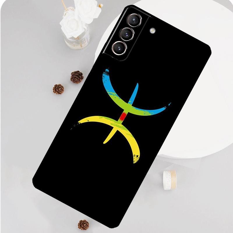 Чехол для телефона с флагом берберов Амазигов для Samsung Galaxy S24 S26 Ultra S20 S21 S22 S23 S25 Plus S10 S25 FE Funda Cover