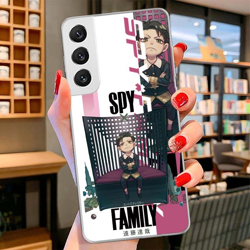 Anime Spy Family Anya Cover Phone Case For Samsung Galaxy S26 S25 Edge S24 Ultra S23 S22 Plus S21 S20 FE Soft Fundas Shell Galax
