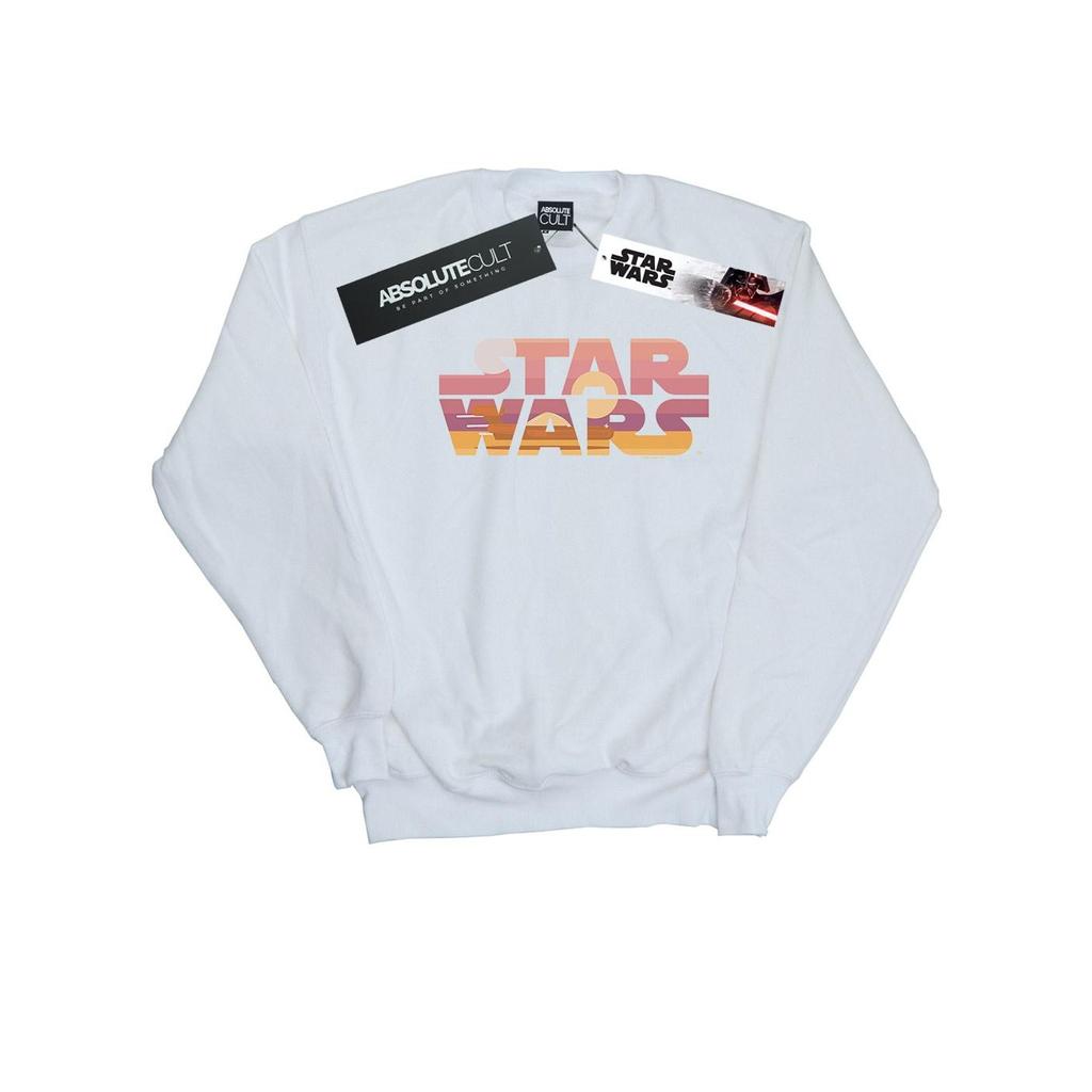Star Wars Mens Tatooine Suns Logo Sweatshirt