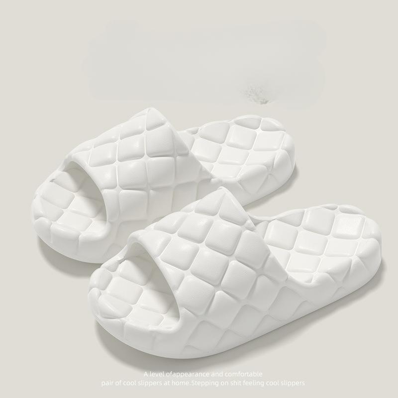 Летние модные женские тапочки для ванной с противоскользящим покрытием