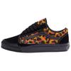 Old Skool Soft Comfortable Low Top Skate Shoes Unisex Sneakers Black Orange VN000D56BKA1