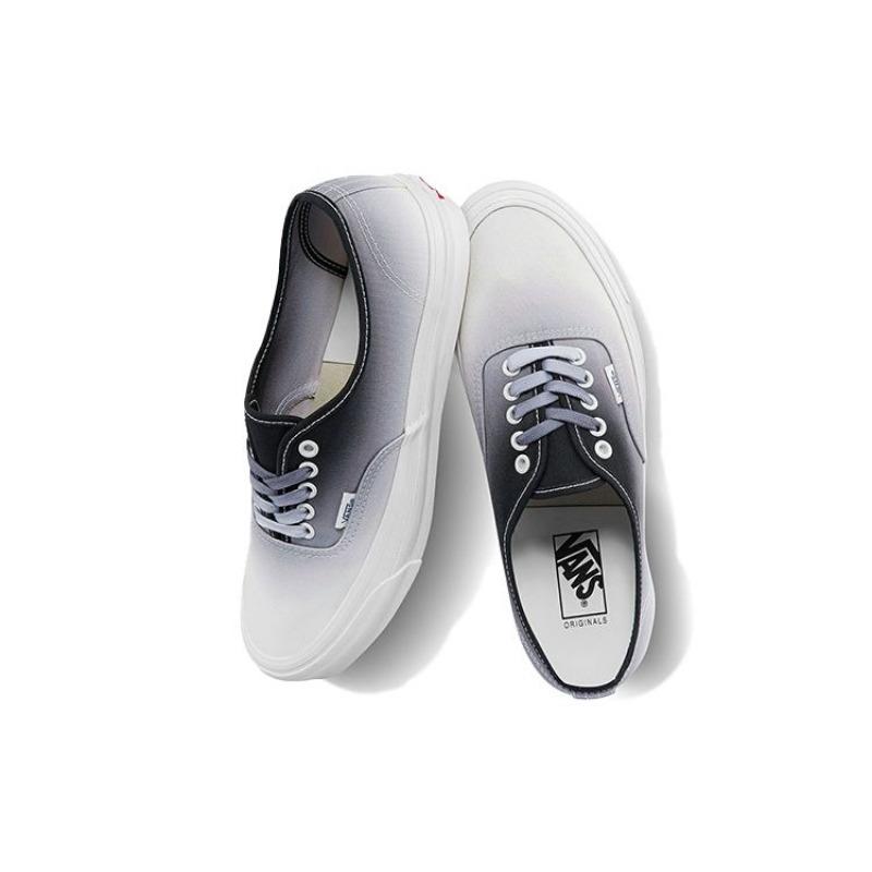 Vans Authentic LX Low Top Unisex Skate Shoes White Black VN0A4BV9B4R